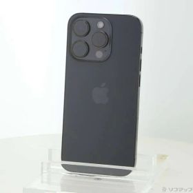 ソフマップ 〔中古品〕 iPhone15 Pro 1TB ブラックチタニウム MTUQ3J／A SIMフリー【349】