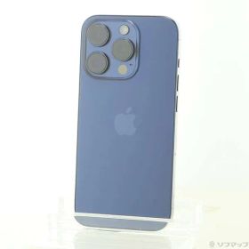 ソフマップ 〔中古品〕 iPhone15 Pro 1TB ブルーチタニウム MTUU3J／A SIMフリー【295】