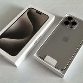 iPhone 15 Pro max ナチュラルチタニウム 箱付き