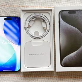 iPhone 15 Pro 256GB ブラックチタニウム