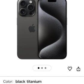 iPhone 15 Pro 512GB ブラックチタニウム SIMフリー 本体