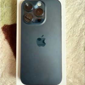 Apple iPhone 15 Pro 本体【ブルーチタニウム1TB】