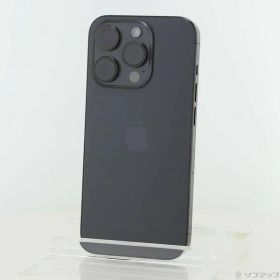 ソフマップ 〔中古品〕 iPhone15 Pro 128GB ブラックチタニウム MTU73J／A SIMフリー【377】