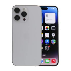 iPhone14ProMax 256GB シルバー Apple A2893 SIMフリー Cランク スマホ 本体 送料無料
