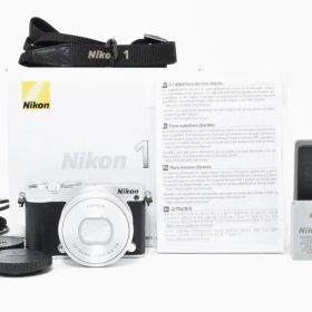 ■美品■Nikon ニコン 1 J5 シルバー レンズキット