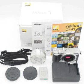 ニコン Nikon 1 J5 Mirrorless Camera Silver 10-30mm Lens 4792 Shots 元箱 [良品] #Z5982A