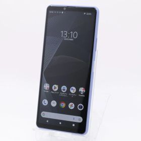 【中古】Y!mobile SIMフリー SONY Xperia 10 Ⅲ 128GB ブルー A102SO #1248