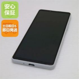 美品 Xperia 10 III SOG04 ホワイト 白ロム 本体 即日発送 土日祝発送OK あすつく 06000