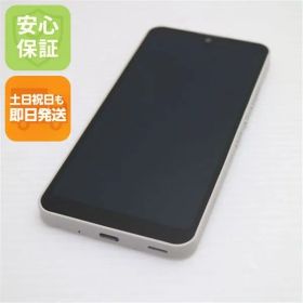 美品 AQUOS wish A104SH アイボリー スマホ 白ロム 土日祝発送OK 01000