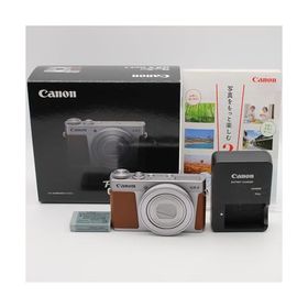 Canon コンパクトデジタルカメラ PowerShot G9 X Mark II シルバー 1.0型センサー/F2.0レンズ/光学3倍ズーム PSG9XMARKIISL