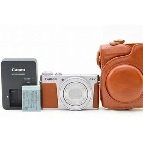 Canon コンパクトデジタルカメラ PowerShot G9 X Mark II シルバー 1.0型センサー/F2.0レンズ/光学3倍ズーム PSG9XMARKIISL