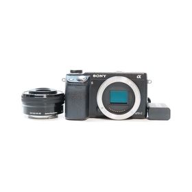 SONY ミラーレス一眼カメラ α NEX-6ズームレンズキット ブラック NEX-6L/B