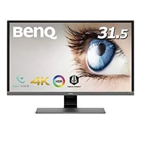【中古】「非常に良い」BenQ EW3270U 4K エンターテインメントモニター (31.5インチ/4K/HDR/VA/DCI-P3 95%/USB Type-C/HDMIx2/DP1.2/スピーカー/輝度自動調整機能(B.I.)