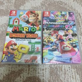 【新品・未開封品】マリオカート8デラックス・マリオvs.ドンキーコング(家庭用ゲームソフト)