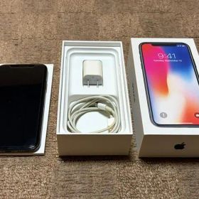アップル iPhone X 64GB 本体 充電器 ケース スマホ フィルム