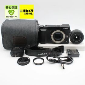 【極上品】 Panasonic LUMIX GX7MK2 標準ズームレンズキット ブラック DMC-GX7MK2 ミラーレス一眼カメラ #0630309