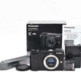 ★極上品★パナソニック Panasonic LUMIX GX7 Mark III DC-GX7MK3 K ブラック★ YMA9899＃84