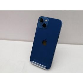【中古】Apple 国内版 【SIMフリー】 iPhone 13 128GB ブルー MLNG3J/A【仙台イービーンズ】保証期間１ヶ月【ランクC】