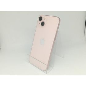 【中古】Apple 楽天モバイル 【SIMフリー】 iPhone 13 128GB ピンク MLNE3J/A【OSU301】保証期間１ヶ月【ランクB】