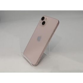 【中古】Apple au 【SIMフリー】 iPhone 13 128GB ピンク MLNE3J/A【浜松駅前】保証期間１ヶ月【ランクC】