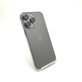 【全額返金保証】【最速発送】 iPhone 13 Pro 256GB グラファイト au 白ロム 美品 動作確認済 100%