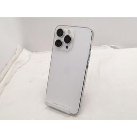 【中古】【赤ロム保証あり】Apple 楽天モバイル 【SIMフリー】 iPhone 13 Pro 128GB シルバー MLUF3J/A【仙台駅東口】保証期間１ヶ月【ランクC】