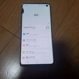 ジャンク Galaxy S10 docomo ブルー