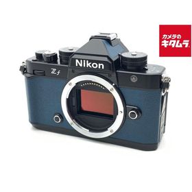 【中古】 【美品】 ニコン Zf ボディ ブラック プレミアムエクステリア張替済み インディゴブルー