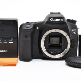 【返品保証】★新品級★キヤノン Canon EOS 70D ボディ 《ショット数:532回》★ L299#7304
