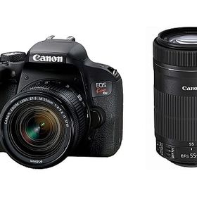 Canon デジタル一眼レフカメラ EOS Kiss X9i ダブルズームキット EF-S18-55mm/EF-S55-250mm付属 [EOSKISSX9I-WKIT]（箱・説明書欠け） カメラ