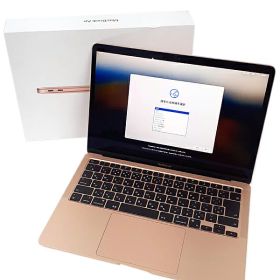【Apple】アップル『MacBook Air / 13inch / M1 8コア/7コア / 8GB / 256GB / ゴールド』MGND3J/A 2020 ノートパソコン 1週間保証【中古】