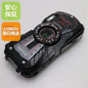 良品中古 WG-30 エボニーブラック 即日発送 コンデジ RICOH 本体 土日祝発送OK 04000