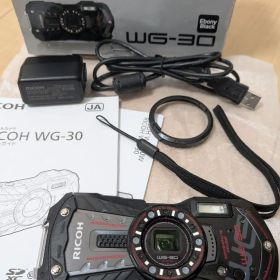 RICOH WG-30 デジカメ リコーカメラ 防塵 防水 本体セット