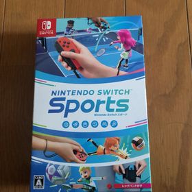 ニンテンドウ(任天堂)の「Nintendo Switch Sports 」 レッグバンド付き(家庭用ゲームソフト)
