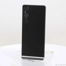 ソフマップ 〔中古品〕 Xperia 1 V 256GB ブラック SOG10 au SIMフリー【196】