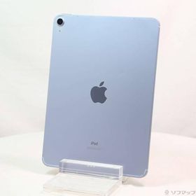 〔中古〕Apple(アップル) iPad Air 第4世代 64GB スカイブルー MYH02J／A SIMフリー〔258-ud〕