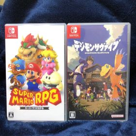 スーパーマリオRPG / デジモンサヴァイブ SWITCH用ソフト 2本セット