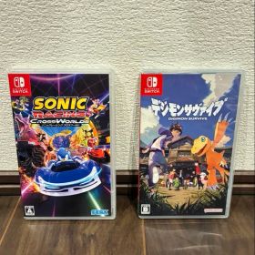 Switch ソニックレーシング クロスワールド デジモンサヴァイブ 2本セット