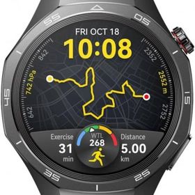 スマートウォッチ HUAWEI WATCH GT5 PRO 46mm GPS搭載 (ブラック) [VLI-B29] スマートウォッチ
