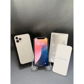 アップル(Apple)の中古美品 国内版 SIMフリー iPhone11 Pro 64GB シルバー色(スマートフォン本体)