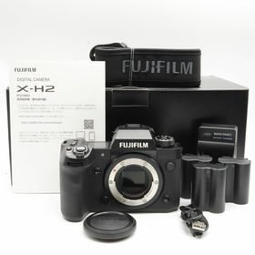 フジフイルム(富士フイルム)の【シャッター回数2485回!】■ほぼ新品■X-H2 ボディ ブラック(ミラーレス一眼)