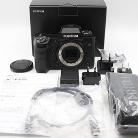 フジフイルム(富士フイルム)の【美品】富士フイルム X-H2 ボディ ブラック APS-Cサイズ ミラーレスカメラ FUJIFILM 本体(ミラーレス一眼)