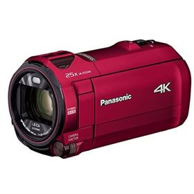 【中古】パナソニック 4K ビデオカメラ 64GB 光学20倍ズーム アーバンレッド HC-VX992MS-R(ビデオカメラ)