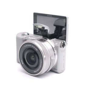 ソニー(SONY)の即購入1000円OFF SONY α5000 手ブレ補正搭載 レンズキット 銀色(ミラーレス一眼)