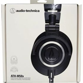 【audio-technica】【未使用品】オーディオテクニカ『ワイヤードプロフェッショナルモニターヘッドホン』ATH-M50x 2014年02月発売 音響機器 1週間保証【中古】
