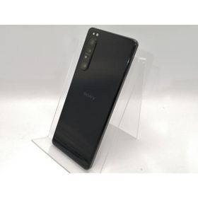 【中古】SONY au 【SIMロック解除済み】 Xperia 1 II ブラック 8GB 128GB SOG01【高崎モントレー】保証期間１ヶ月【ランクC】