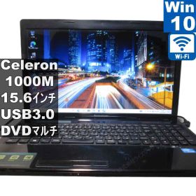 Lenovo G580 59362436【Celeron 1000M 1.8GHz】 【Windows10 Home】MS 365 Office Web／Wi-Fi／USB3.0／HDMI／長期保証 [95993]