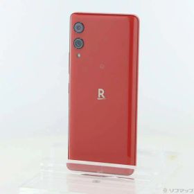 【中古】楽天 Rakuten Hand 5G 128GB クリムゾンレッド P780 楽天 SIMフリー 【269-ud】