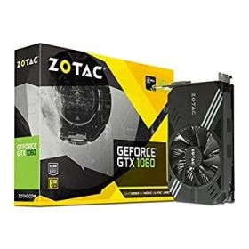 【中古】[ZOTAC] [GeForce GTX 1060 Mini ZT-P10600A-10L 6GB GDDR5 VR Ready Super Compact Gaming Graphics Card] (並行輸入品)