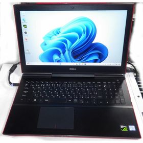 DELL Inspiron15 7000赤 i7 7700HQGTX1050ti(ノートPC)